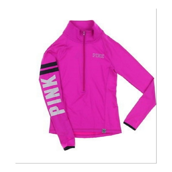 PINK Victoria's Secret Tops - Victoria Secret Pink Ultimate 1/2 Zip